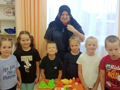 у бабушки в гостях